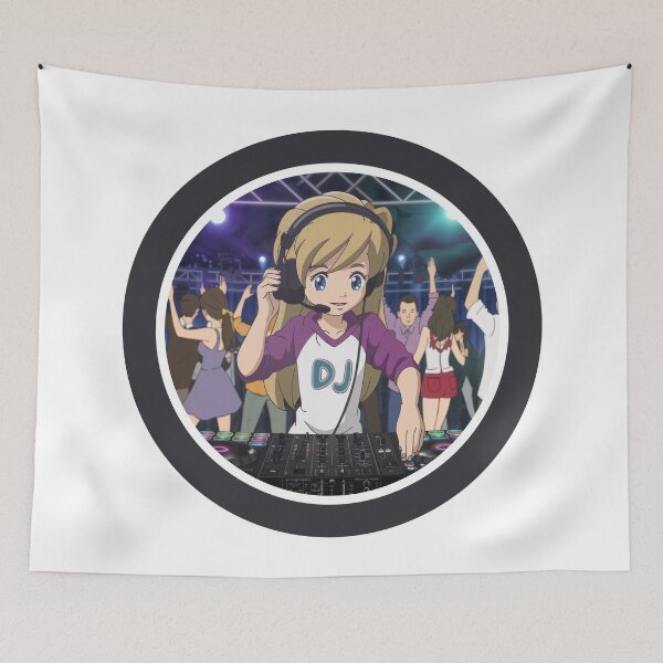 Item preview, DJ Girl designed and sold by CookiesMerch.