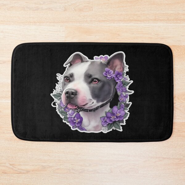 Item preview, Black and White Pitbull designed and sold by Shiwwa.