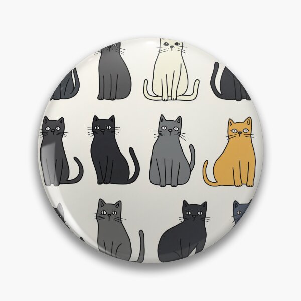 Item preview, Playful poses and a curated collection of simple yet witty silhouettes of various cats. designed and sold by 105ampere.