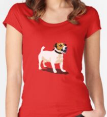 Jack Russell Women's Fitted Scoop T-Shirt