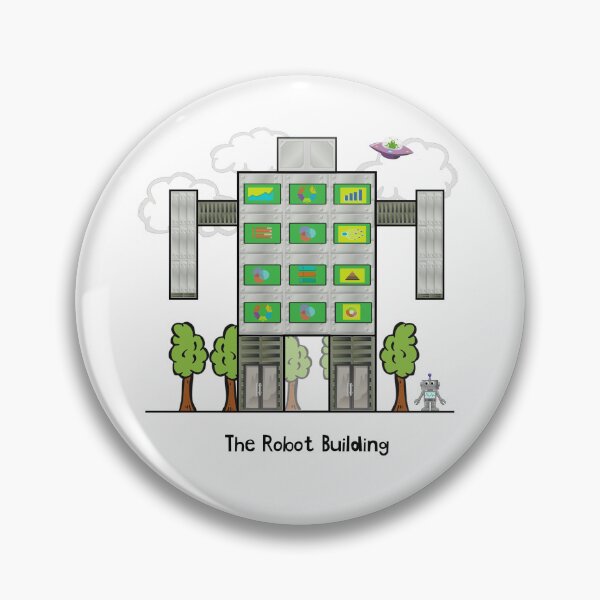 Item preview, The Robot Building designed and sold by Square Root of Squid.