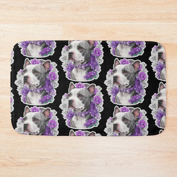 Item preview, Black and White Pitbull designed and sold by Shiwwa.
