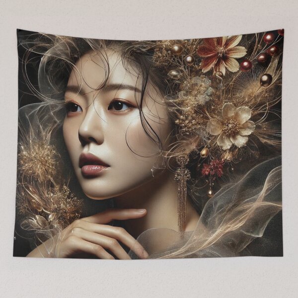 Item preview, Golden Veils of Radiance designed and sold by Pierre Beaulnes.