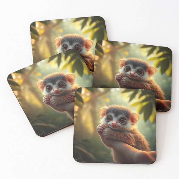 Item preview, Tiny Marmoset Hugs a Finger designed and sold by IvaRenee.