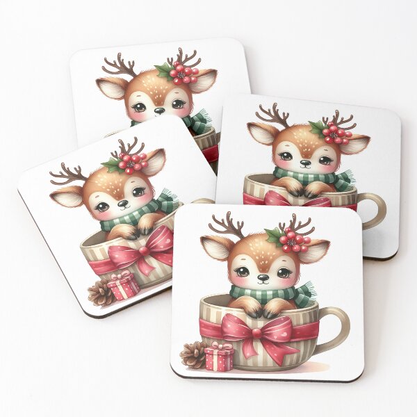 Item preview, Christmas Reindeer in Mug  designed and sold by angieart68.