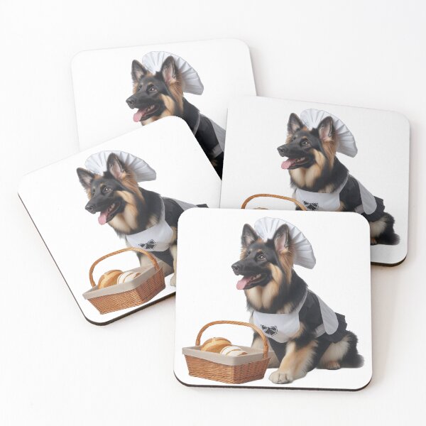 Item preview, Career Dog: German shepherd baker designed and sold by Jaruart.