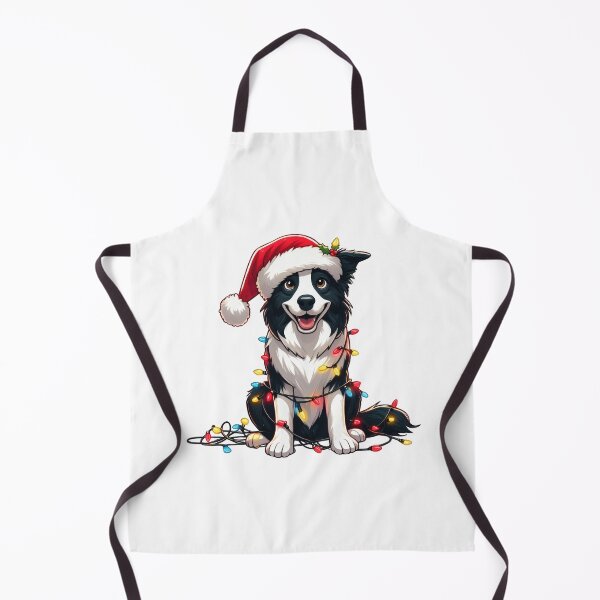 Item preview, Border Collie Dog Christmas designed and sold by doodIllustrate.