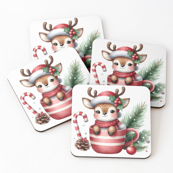 Item preview, Christmas Reindeer in Mug  designed and sold by angieart68.
