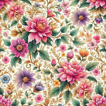 Artwork thumbnail, Flower Pattern by Daofa