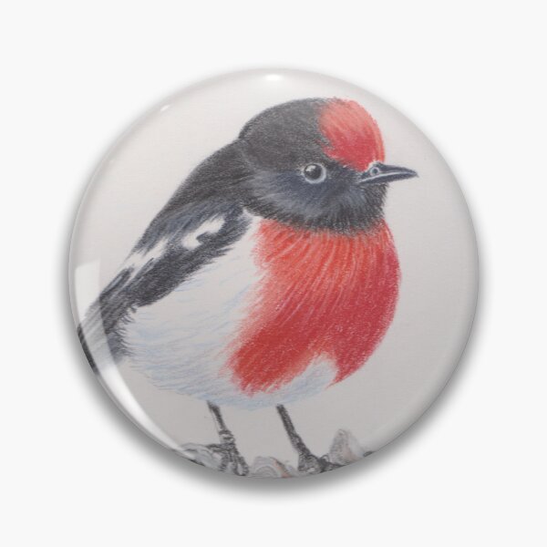 Item preview, Red breasted Robin Australia designed and sold by Sandra Johnston.