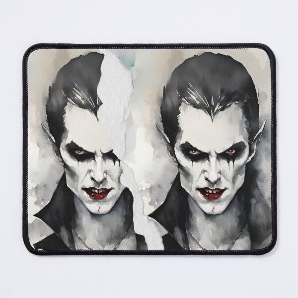 Item preview, Watercolor Vampire | Keep It Light or I Will Take a Bite designed and sold by Hummy-studio.