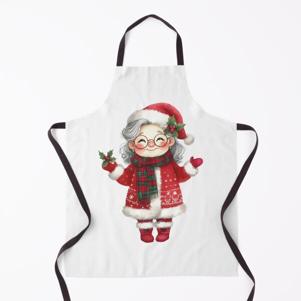 Item preview, cute aunty with Christmas designed and sold by angieart68.