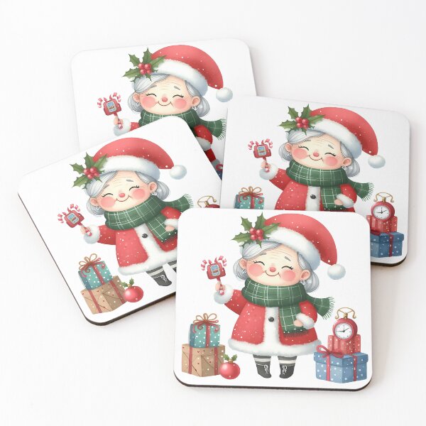 Item preview, Cute Aunty with Christmas  designed and sold by angieart68.