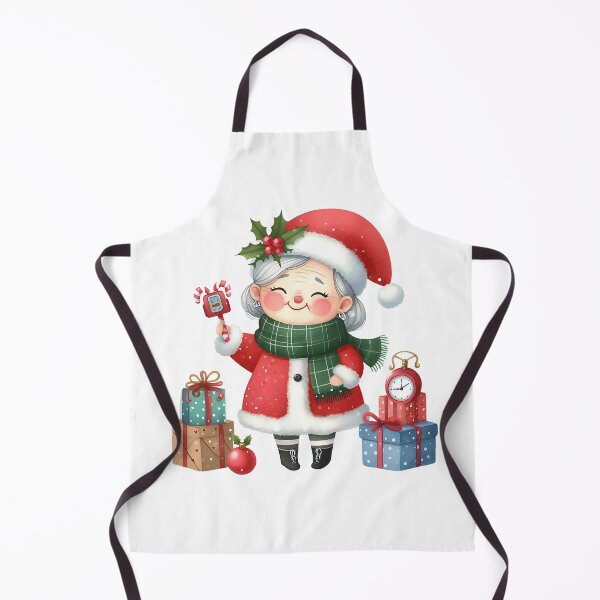Item preview, Cute Aunty with Christmas  designed and sold by angieart68.