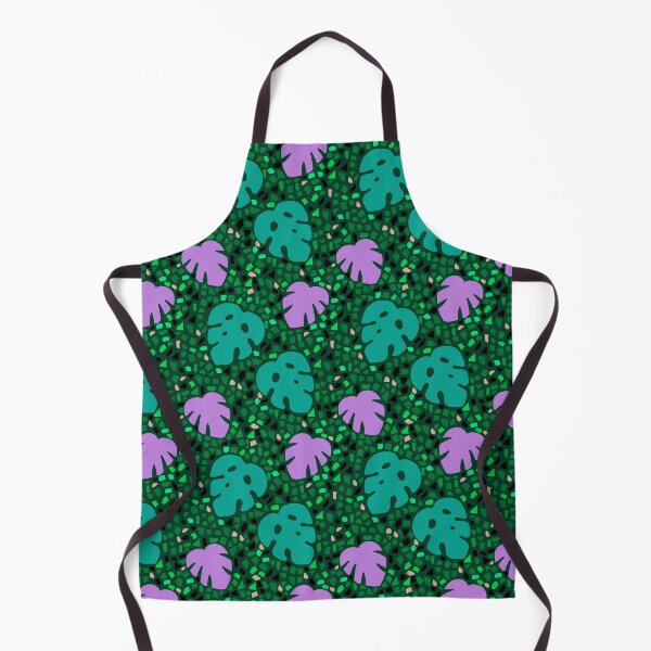 Item preview, Pink And Green Palm Leaves On Colorful Mosaic designed and sold by DEC02.
