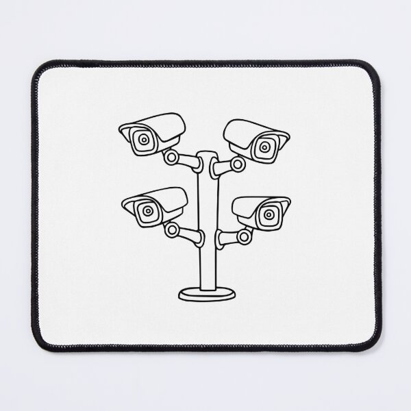 Item preview, CCTV camera with random angle views in one place designed and sold by rasagamastore.