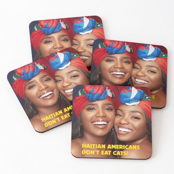 Item preview, Haitian Americans Don't Eat Cats designed and sold by Radicomics.