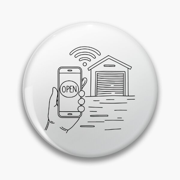 Item preview, Smart garage door opened with smartphone designed and sold by rasagamastore.