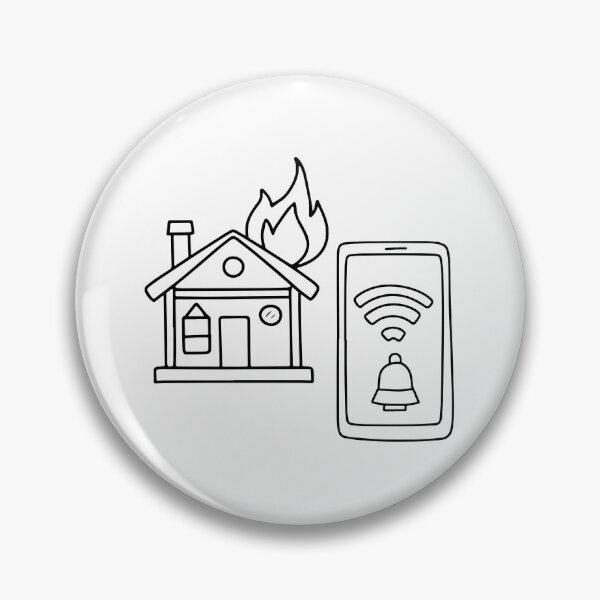 Item preview, notification of house fire controlled with smartphone designed and sold by rasagamastore.