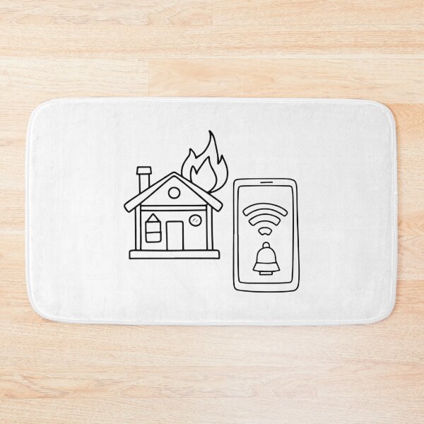 Item preview, notification of house fire controlled with smartphone designed and sold by rasagamastore.
