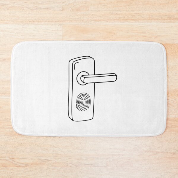 Item preview, Smart door handle with fingerprint feature designed and sold by rasagamastore.