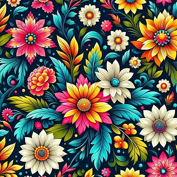 Artwork thumbnail, Flower Pattern by Daofa