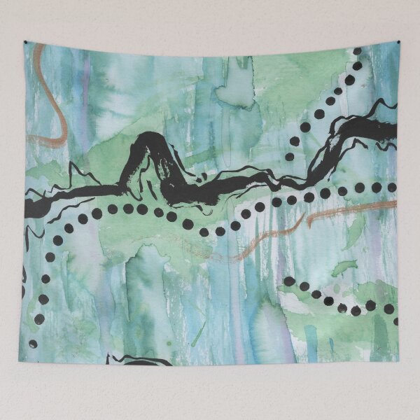 Item preview, Footsteps through the Mountains designed and sold by LisaJene.