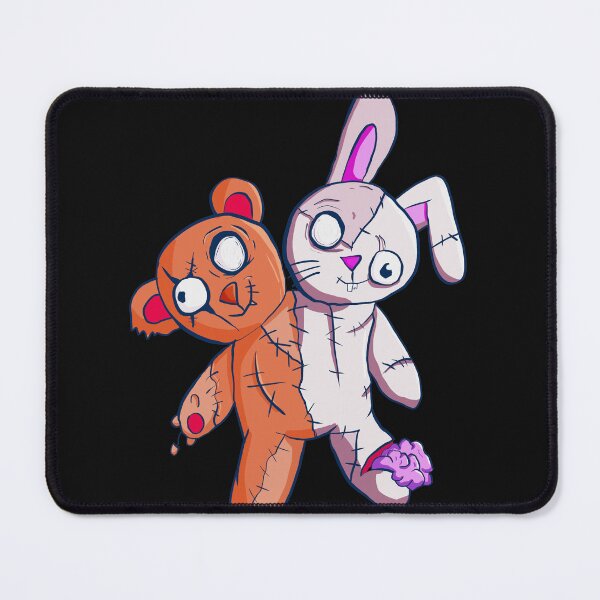 Item preview, rabbit and bear horror creepy doll designed and sold by STRplatinum.