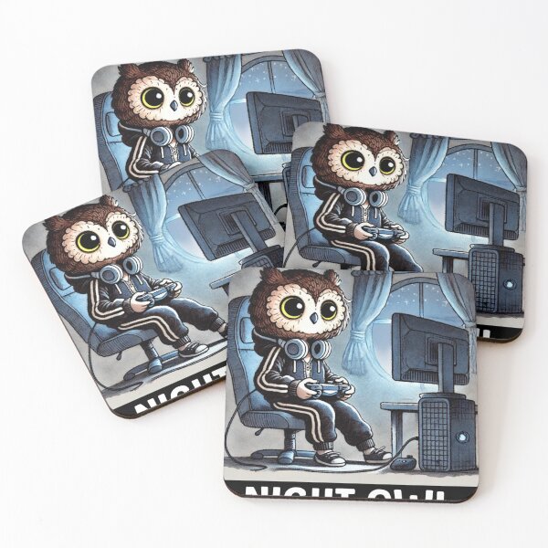 Item preview, Night owl-Illustration designed and sold by II0FU5.