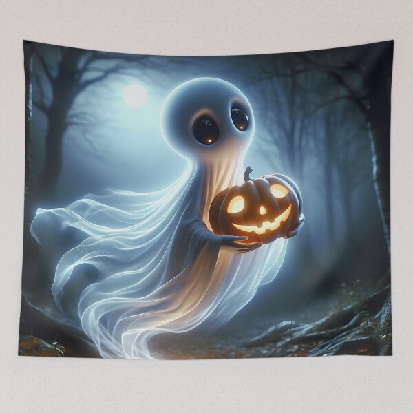 Item preview, Luminous Wanderer of the Midnight Woods designed and sold by art-magic-ai.