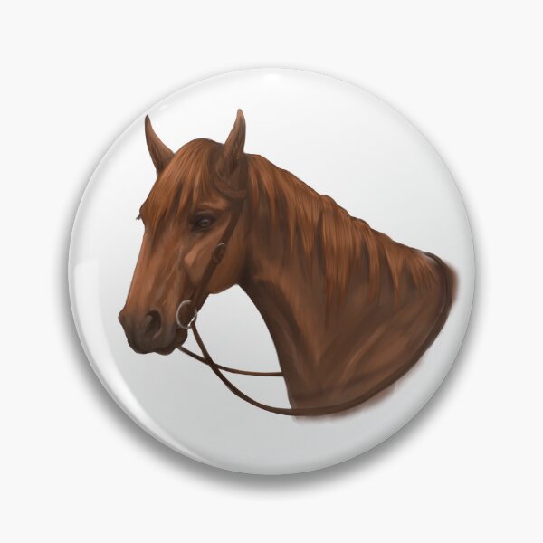 Item preview, Chestnut Horse in a Western Bridle designed and sold by Modsecai.
