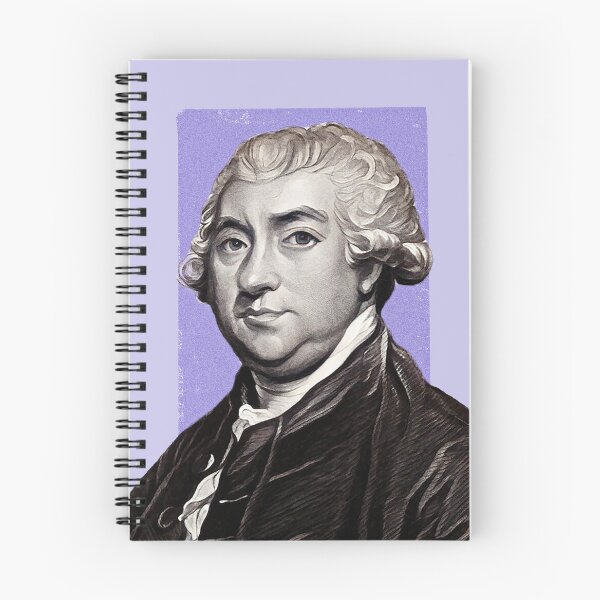 Item preview, Scottish Writer James Boswell - Purple - illustration  designed and sold by Litstoy.