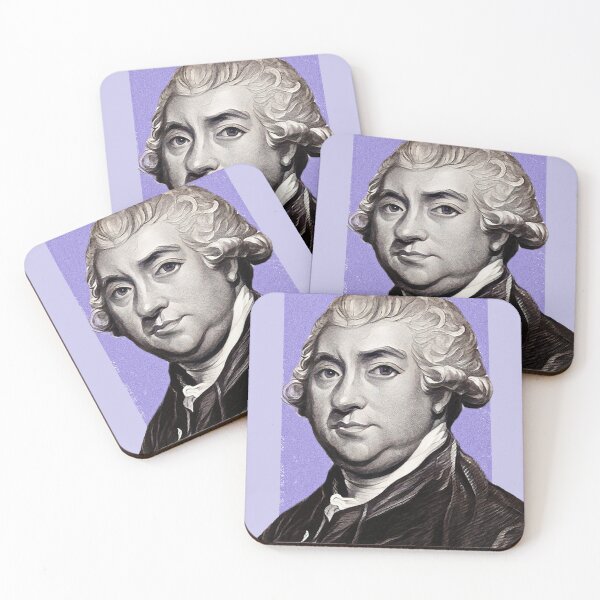 Item preview, Scottish Writer James Boswell - Purple - illustration  designed and sold by Litstoy.