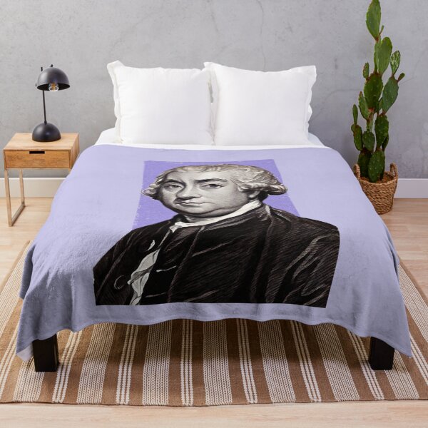 Item preview, Scottish Writer James Boswell - Purple - illustration  designed and sold by Litstoy.