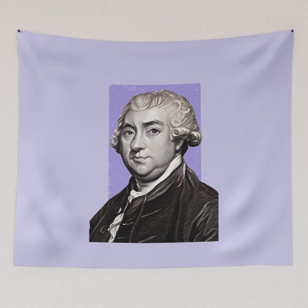 Item preview, Scottish Writer James Boswell - Purple - illustration  designed and sold by Litstoy.