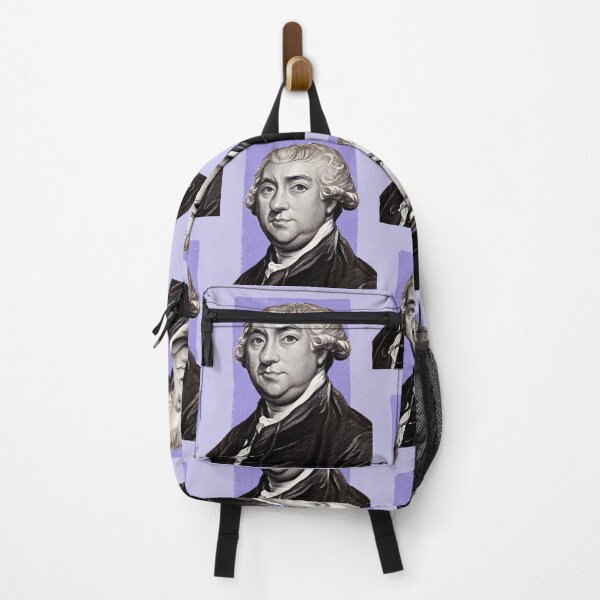 Item preview, Scottish Writer James Boswell - Purple - illustration  designed and sold by Litstoy.