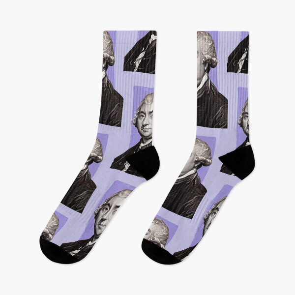 Item preview, Scottish Writer James Boswell - Purple - illustration  designed and sold by Litstoy.
