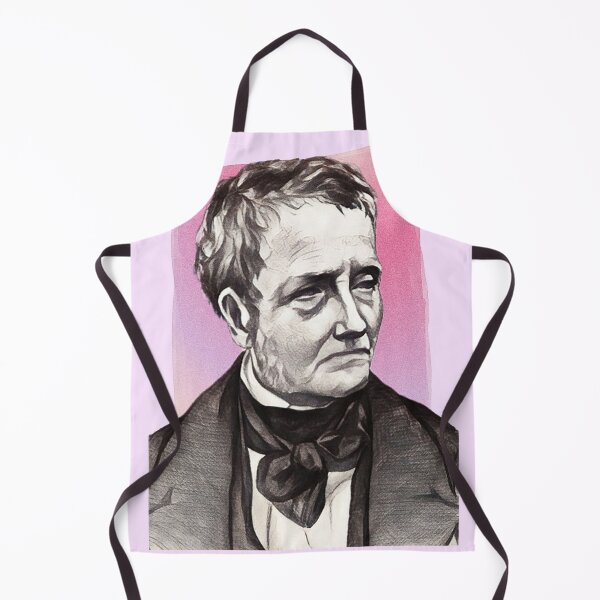 Item preview, English Writer Thomas De Quincey - pink - illustration  designed and sold by Litstoy.