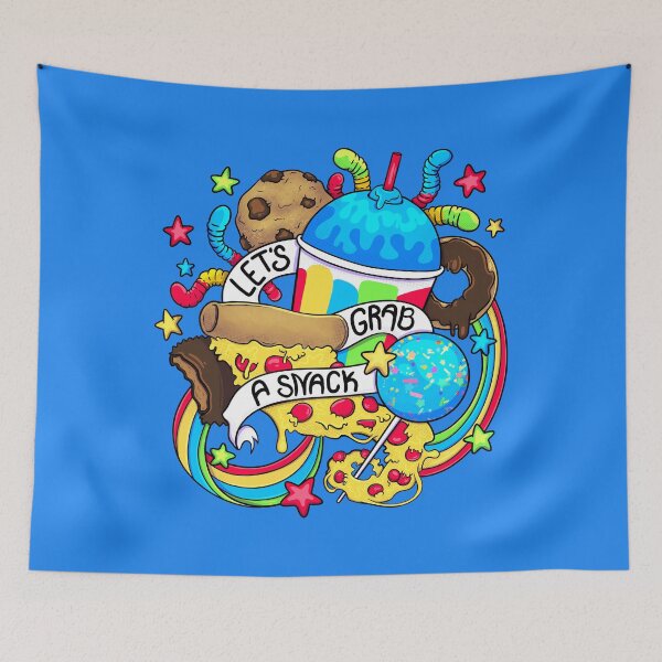 Item preview, Let’s Grab a Snack - 90s/2000s Nostalgia Snack Trip designed and sold by mcrow-creations.