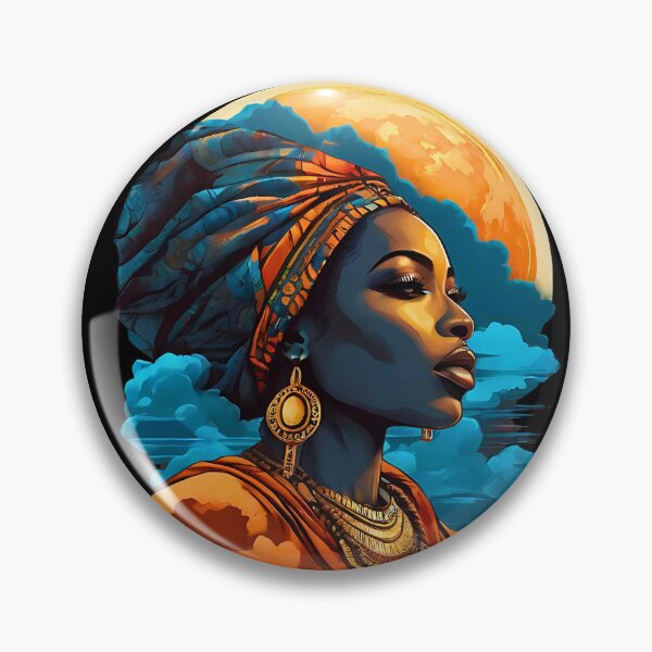 Item preview, African Woman Portrait v2 designed and sold by Marcicev-Bojan.