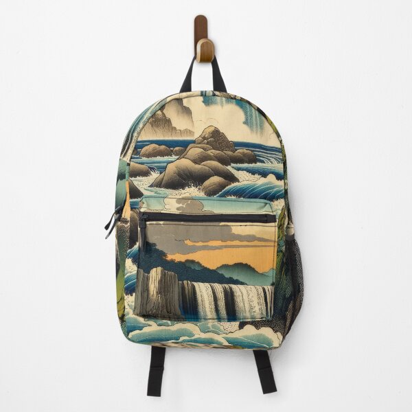 Item preview, Heading Towards Honoaken Falls - A Contemporary Ukiyo-e Nature Landscape designed and sold by Kijiermono.