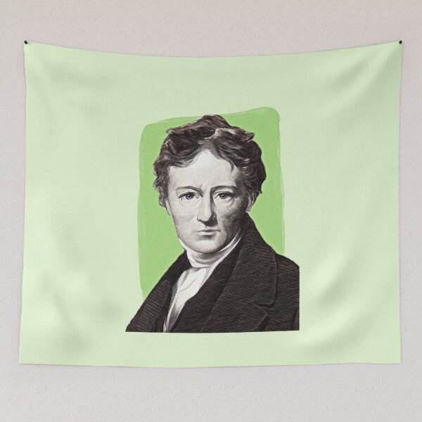 Item preview, English Poet Charles Lamb - mint Green - illustration  designed and sold by Litstoy.