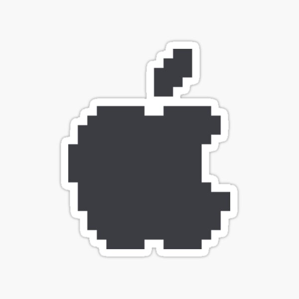 Vista previa del artículo con la obra «Logotipo de Apple | Tecnología | Negro», diseñado y vendido por Hannah Kalma.