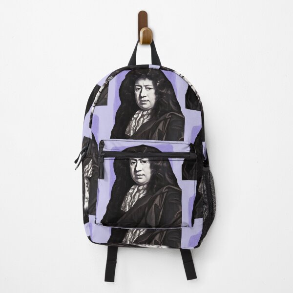 Item preview, English diarist Samuel Pepys - Purple - illustration designed and sold by Litstoy.