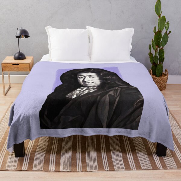 Item preview, English diarist Samuel Pepys - Purple - illustration designed and sold by Litstoy.