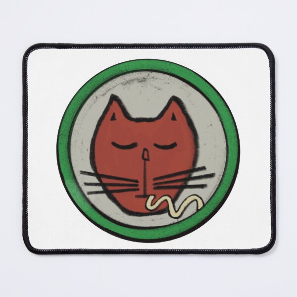 Item preview, Best lucky red cat noodle logo designed and sold by Nigh-designs.