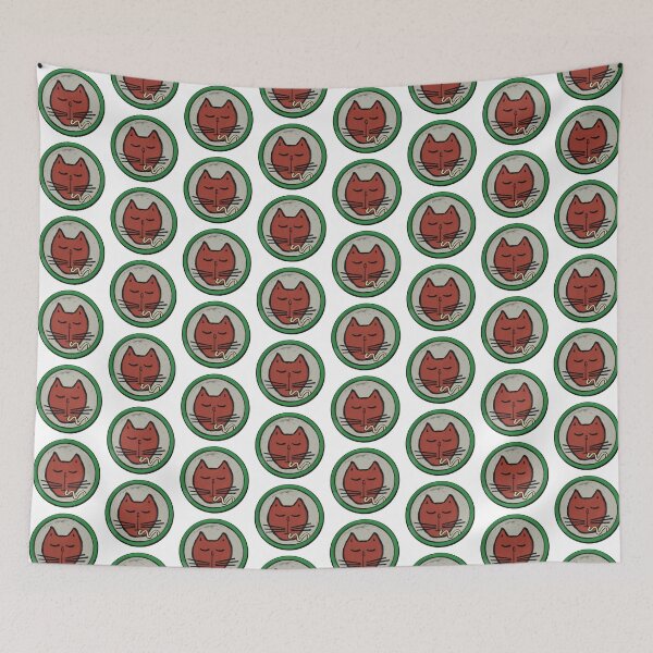 Item preview, Best lucky red cat noodle logo designed and sold by Nigh-designs.