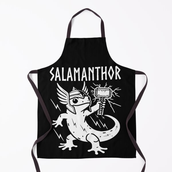 Item preview, salamanthor salamander funny viking vikings odin valhalla pun designed and sold by teeartforyou.