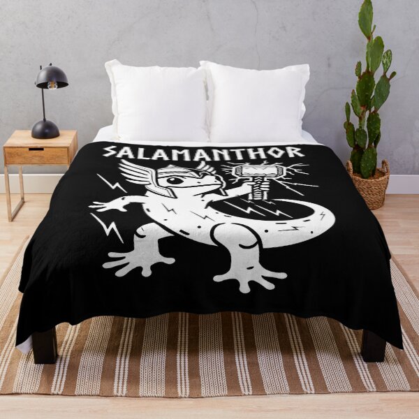 Item preview, salamanthor salamander funny viking vikings odin valhalla pun designed and sold by teeartforyou.