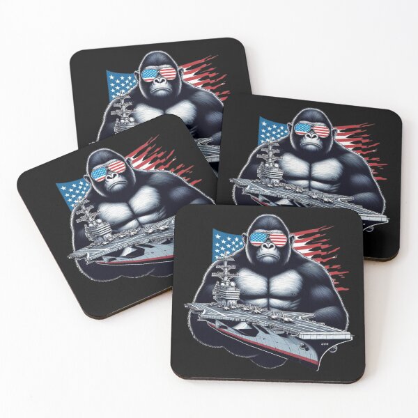 Item preview, The Gorilla Aircraft Carrier Commander designed and sold by AmigosFurEver.